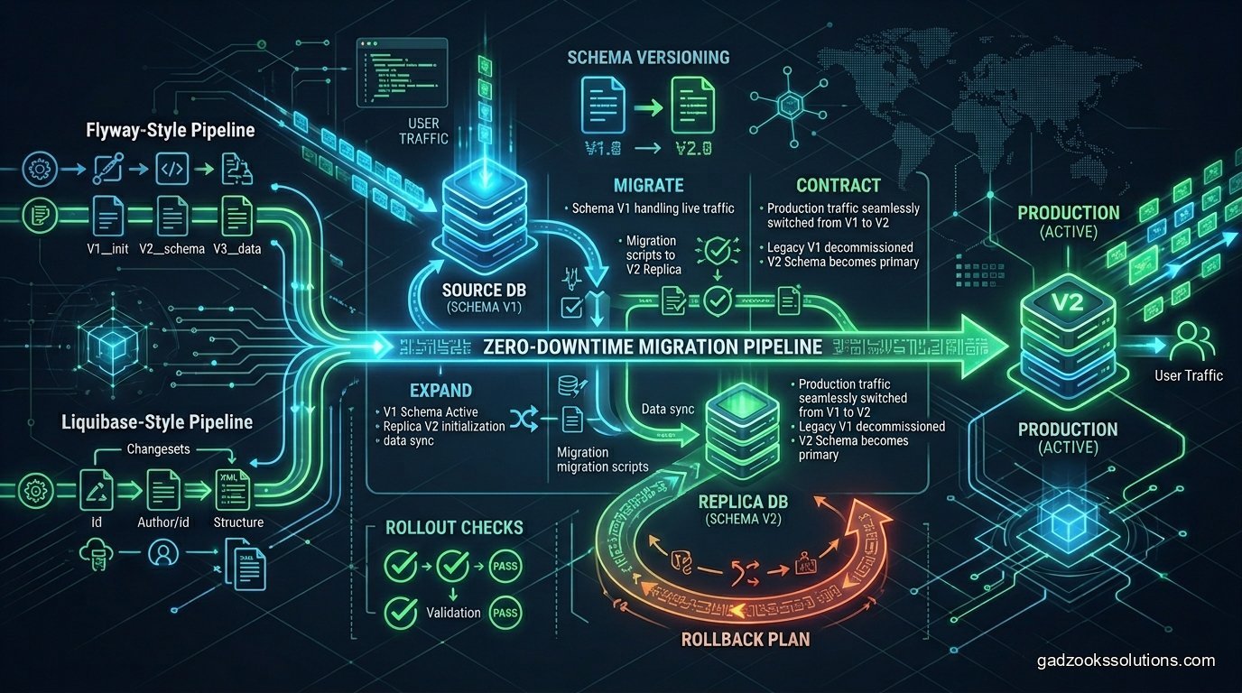 Zero-Downtime Database Migrations: Flyway and Liquibase Guide
